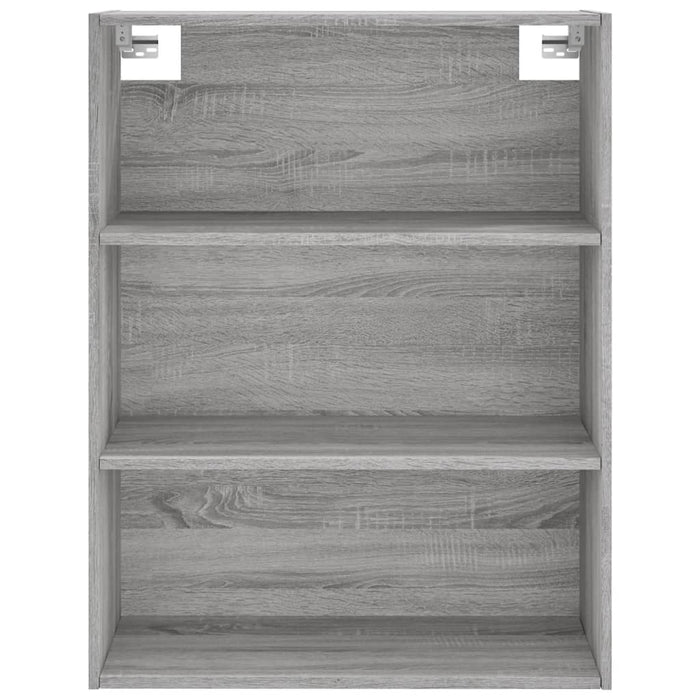 Credenza Grigio Sonoma 69,5x32,5x180 cm Legno Multistrato 3189595