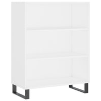 Credenza Bianca 69,5x32,5x180 cm Legno Multistrato 3189597