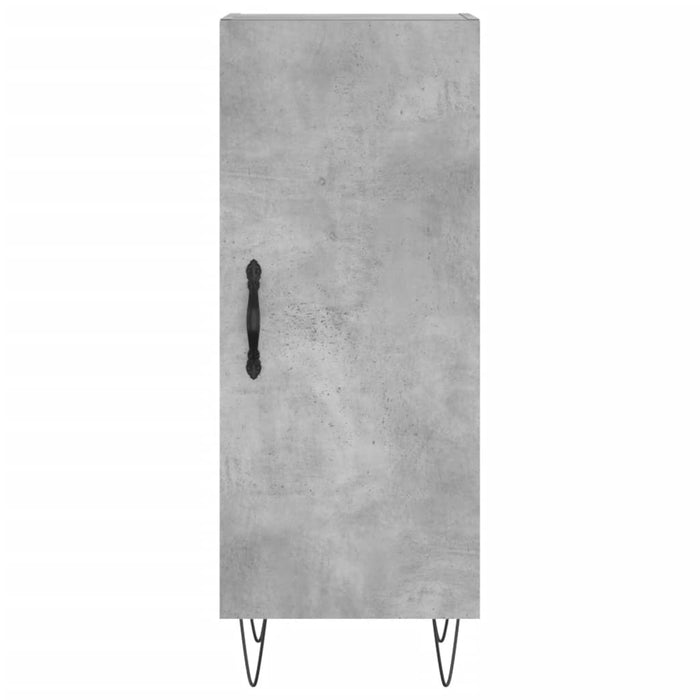 Credenza Grigio Cemento 34,5x34x180 cm in Legno Multistrato 3189633