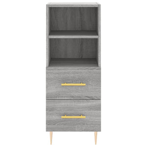 Credenza Grigio Sonoma 34,5x34x180 cm in Legno Multistrato 3189755