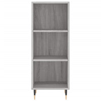 Credenza Grigio Sonoma 34,5x32,5x180 cm in Legno Multistrato 3189811