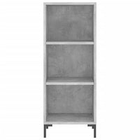 Credenza Grigio Cemento 34,5x32,5x180 cm in Legno Multistrato 3189833