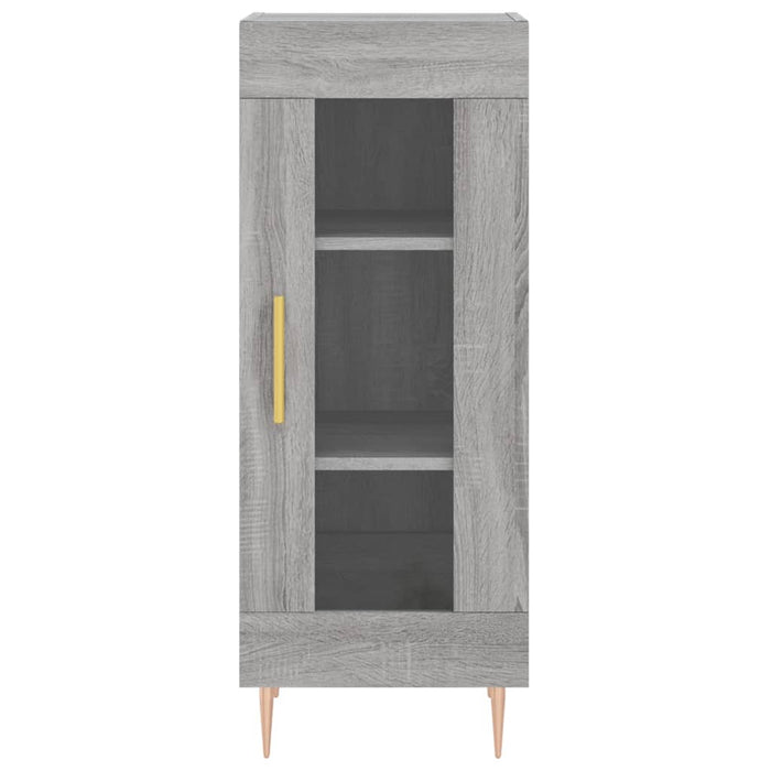 Credenza Grigio Sonoma 34,5x34x180 cm in Legno Multistrato 3189883