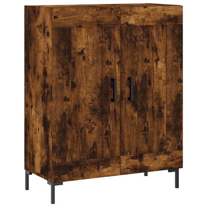 Credenza Rovere Fumo  69,5x34x180 cm in Legno Multistrato 3189962