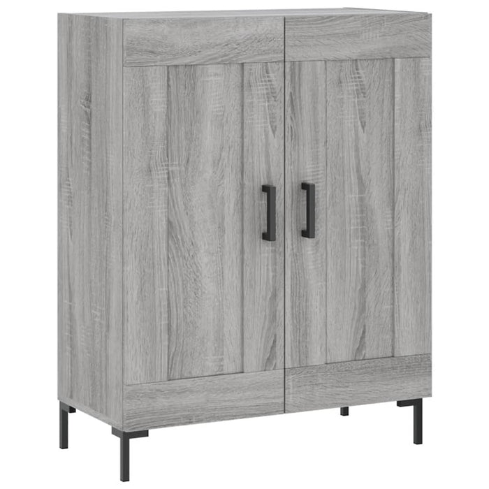 Credenza Grigio Sonoma 69,5x34x180 cm in Legno Multistrato 3189963