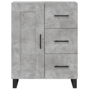 Credenza Grigio Cemento 69,5x34x180 cm in Legno Multistrato 3190049