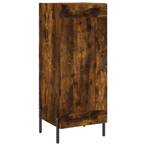 Credenza Rovere Fumo 34,5x34x180 cm in Legno Multistrato 3190098