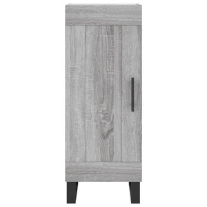 Credenza Grigio Sonoma 34,5x34x180 cm in Legno Multistrato 3190115