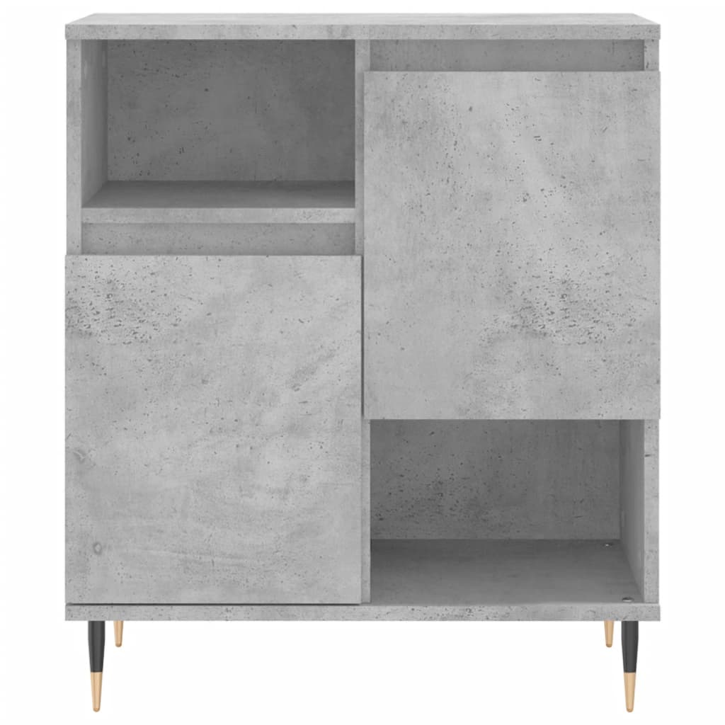 Credenze 2 pz Grigio Cemento in Legno Multistrato 3190121