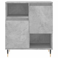 Credenze 2 pz Grigio Cemento in Legno Multistrato 3190121