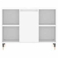 Set Mobili da Bagno 3 pz Bianco in Legno Multistrato 3190291