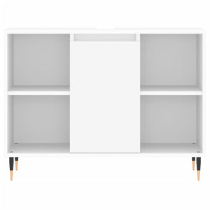 Set Mobili da Bagno 3 pz Bianco in Legno Multistrato 3190291