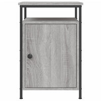 Comodini 2 pz Grigio Sonoma 40x42x60 cm in Legno Multistrato 825870