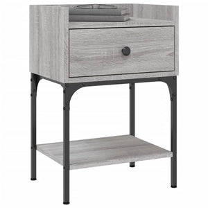 Comodini 2 pz Grigio Sonoma 40,5x31x60 cm in Legno Multistratocod mxl 105956