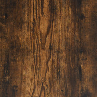 Comodino Rovere Fumo 34x35,5x70 cm in Legno Multistrato 825947