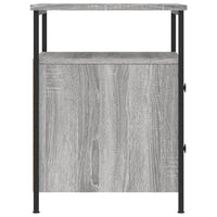 Comodini 2 pz Grigio Sonoma 44x45x60 cm in Legno Multistrato 826010