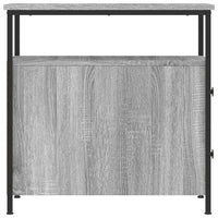 Comodini 2 pz Grigio Sonoma 30x60x60 cm in Legno Multistrato 826070