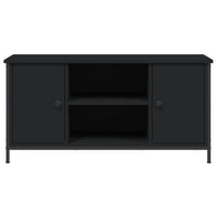 Mobile Porta TV Nero 100x40x50 cm in Legno Multistrato 832763