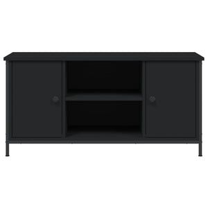 Mobile Porta TV Nero 100x40x50 cm in Legno Multistrato 832763