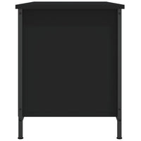 Mobile Porta TV Nero 100x40x50 cm in Legno Multistrato 832763