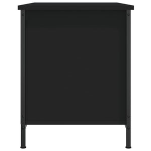 Mobile Porta TV Nero 80x40x50 cm in Legno Multistrato 832768