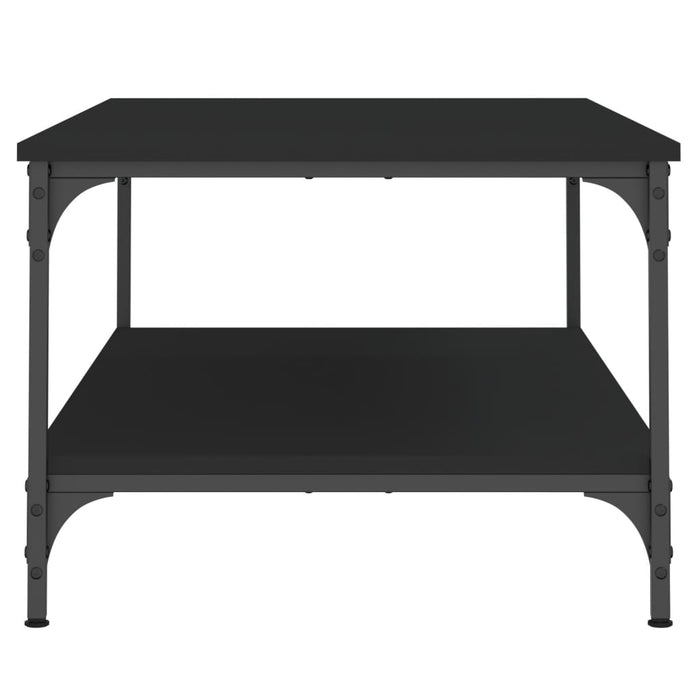 Tavolino da Salotto Nero 100x55x40 cm in Legno Multistrato 832833