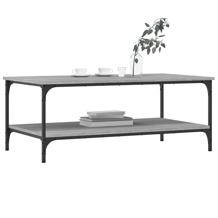 Tavolino da Salotto Grigio Sonoma 100x55x40cm Legno Multistratocod mxl 94918