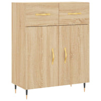 Credenza Rovere Sonoma 69,5x34x90 cm in Legno Multistratocod mxl 80736