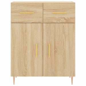 Credenza Rovere Sonoma 69,5x34x90 cm in Legno Multistrato 827967