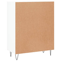 Credenza Bianca 69,5x34x90 cm in Legno Multistrato 827972