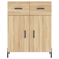 Credenza Rovere Sonoma 69,5x34x90 cm in Legno Multistrato 827991