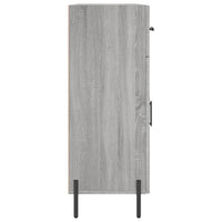 Credenza Grigio Sonoma 69,5x34x90 cm in Legno Multistrato 827994