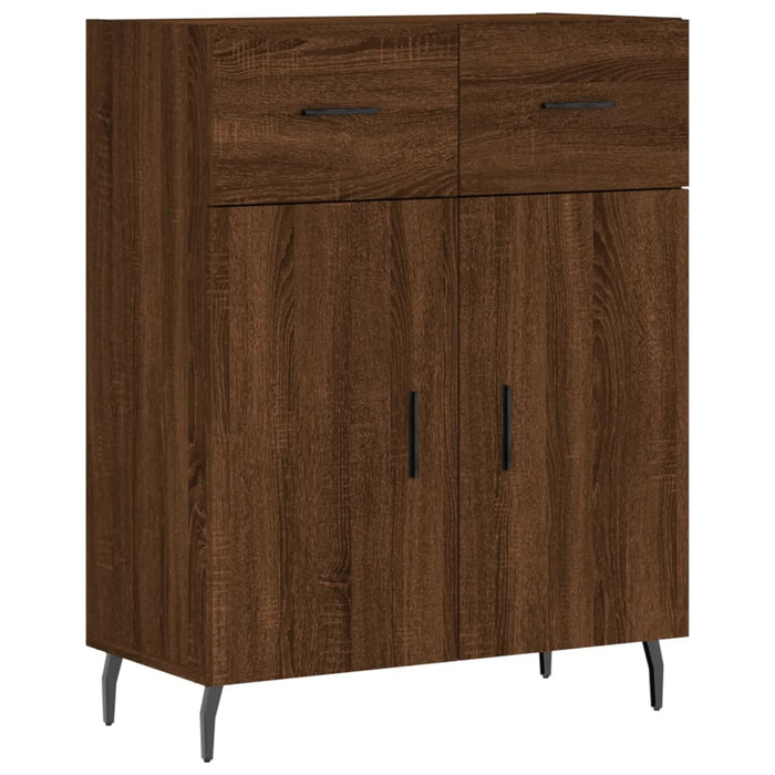 Credenza Rovere Marrone 69,5x34x90 cm in Legno Multistratocod mxl 105231