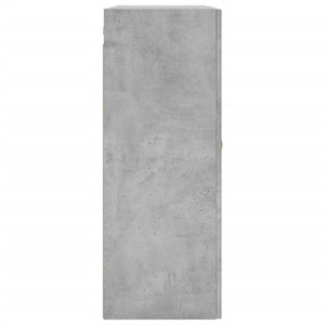 Mobile a Parete Grigio Cemento 69,5x34x90 cm 828408