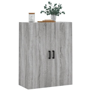 Mobile a Parete Grigio Sonoma 69,5x34x90 cm 828426