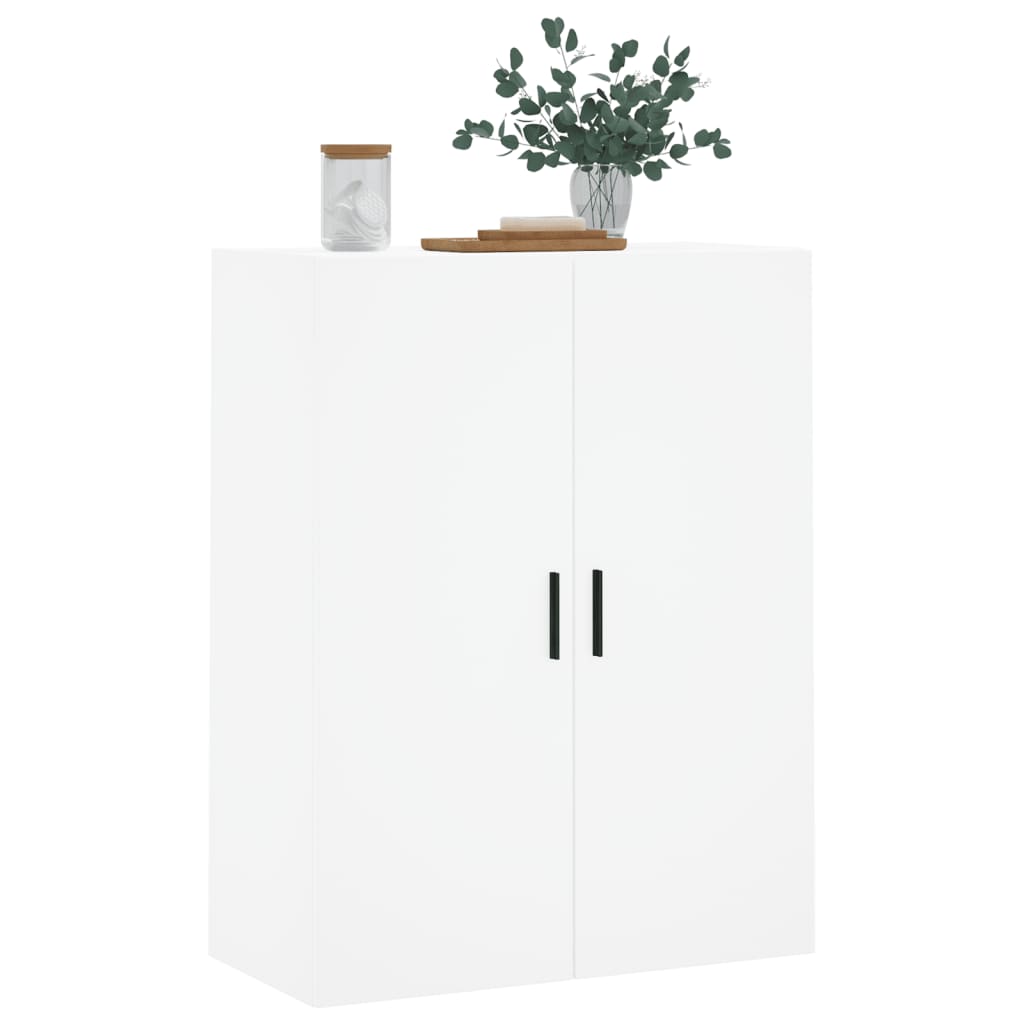 Mobile a Parete Bianco 69,5x34x90 cm 828436