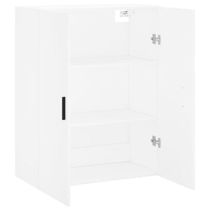 Mobile a Parete Bianco 69,5x34x90 cm 828436