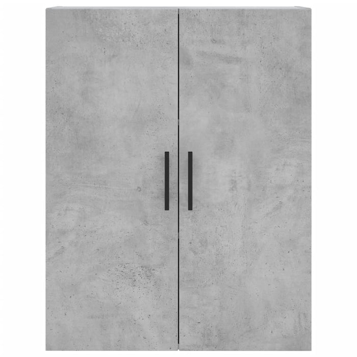 Mobile a Parete Grigio Cemento 69,5x34x90 cm 828448