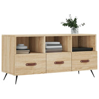 Mobile Porta TV Rovere Sonoma 102x36x50 cm in Legno Multistratocod mxl 104308