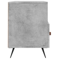 Mobile Porta TV Grigio Cemento 102x36x50 cm Legno Multistrato 829008