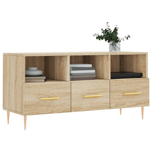 Mobile Porta TV Rovere Sonoma 102x36x50 cm in Legno Multistratocod mxl 128254