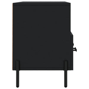 Mobile Porta TV Nero 102x36x50 cm in Legno Multistrato 829045