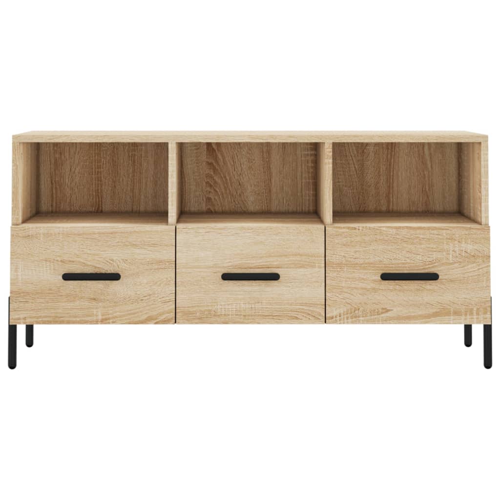 Mobile Porta TV Rovere Sonoma 102x36x50 cm in Legno Multistrato 829047