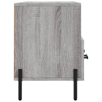 Mobile TV Grigio Sonoma 102x36x50 cm in Legno Multistrato 829050