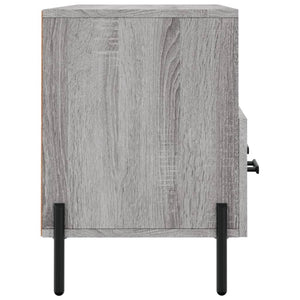 Mobile TV Grigio Sonoma 102x36x50 cm in Legno Multistrato 829050