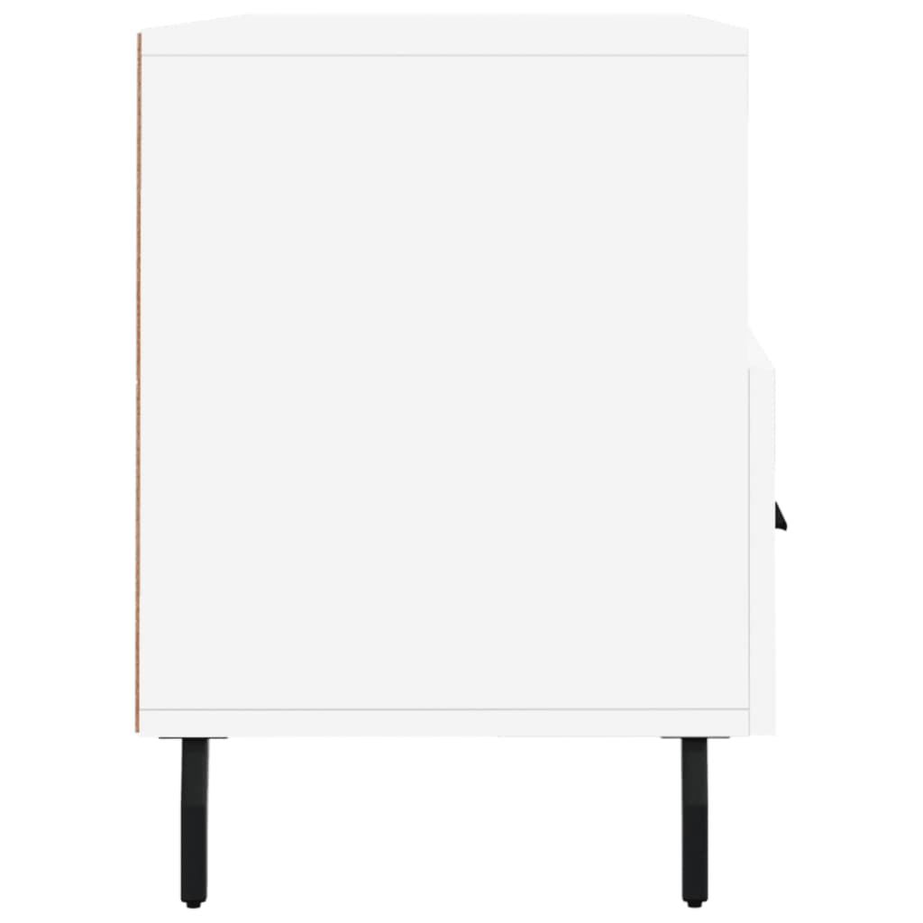 Mobile Porta TV Bianco 102x36x50 cm in Legno Multistrato 829052