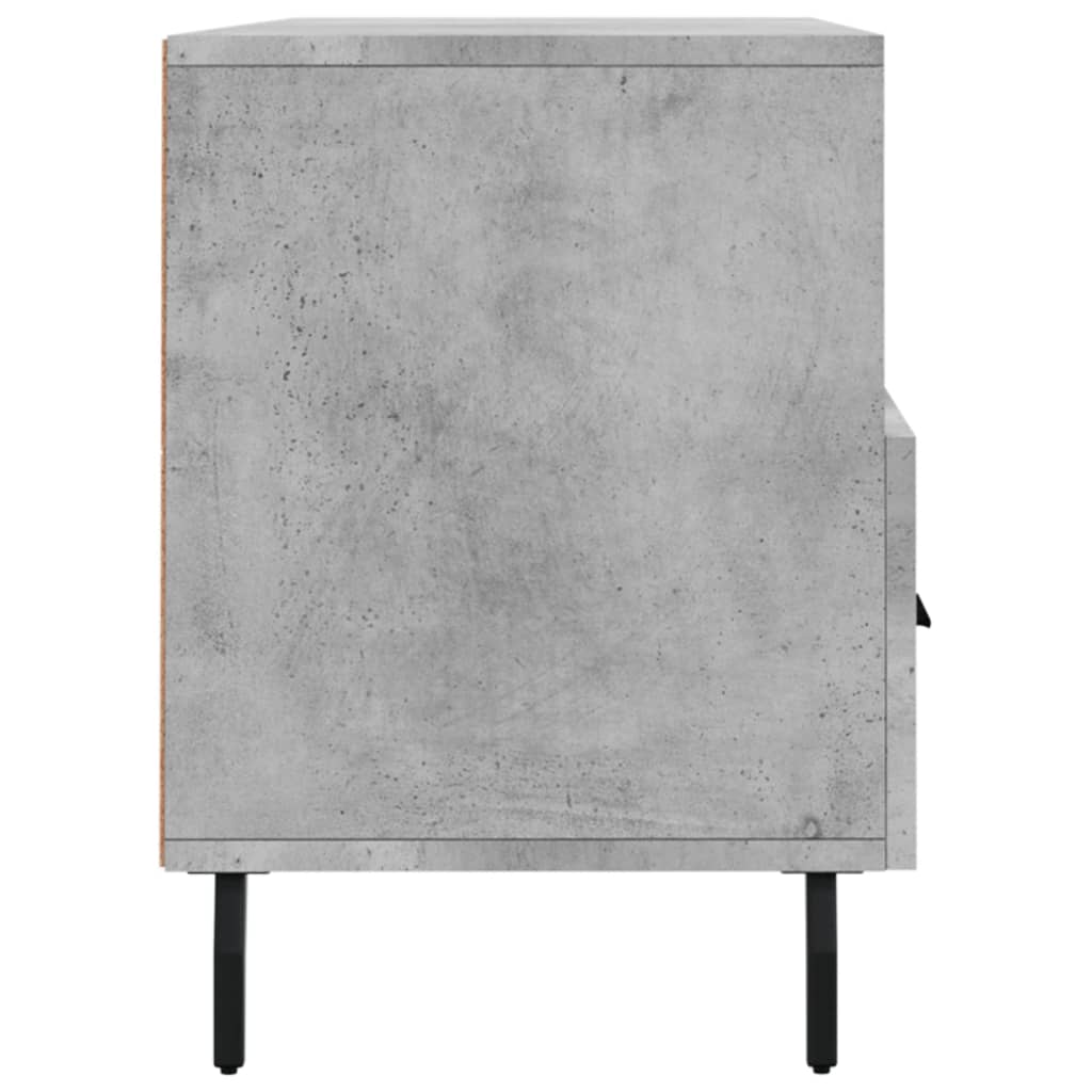 Mobile Porta TV Grigio Cemento 102x36x50 cm Legno Multistrato 829056