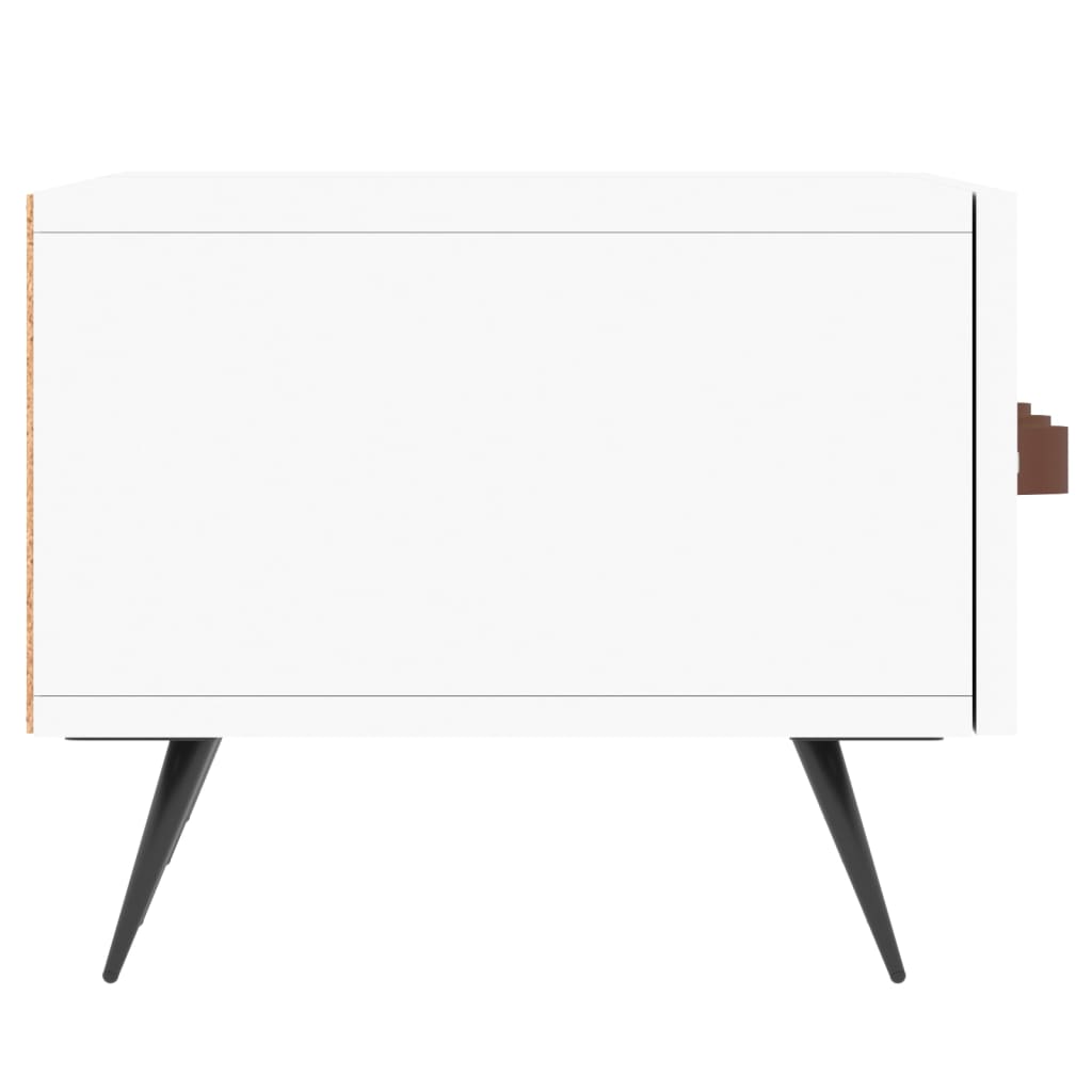 Mobile Porta TV Bianco 150x36x30 cm in Legno Multistrato 829124