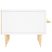 Mobile Porta TV Bianco 150x36x30 cm in Legno Multistrato 829140