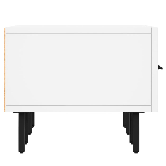 Mobile Porta TV Bianco 150x36x30 cm in Legno Multistrato 829164